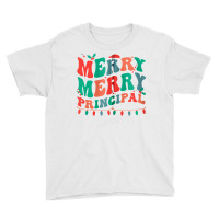 Merry Principal Christmas School Principal Xmas Party Zip Hoodie Youth Tee | Artistshot