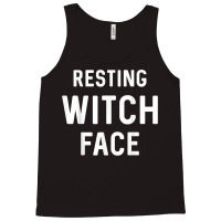 Resting Witch Face Teen Halloween Holiday Shirt Tank Top | Artistshot