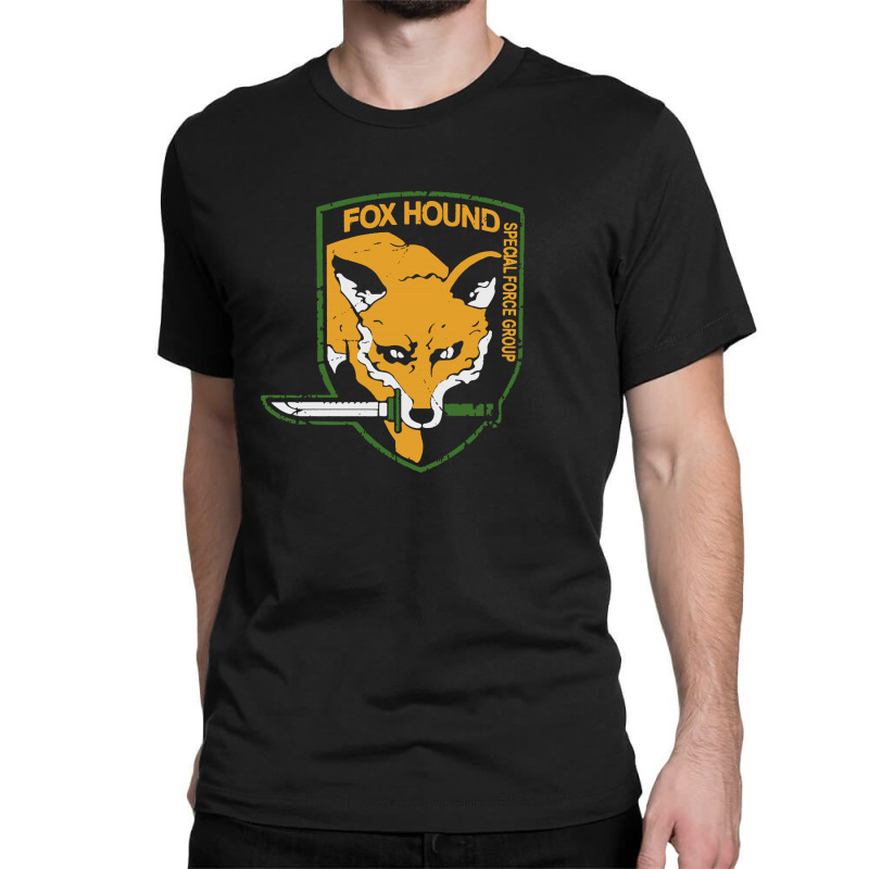 Metal Gear Solid Fox Hound Classic T-shirt by Creative Tees | Artistshot