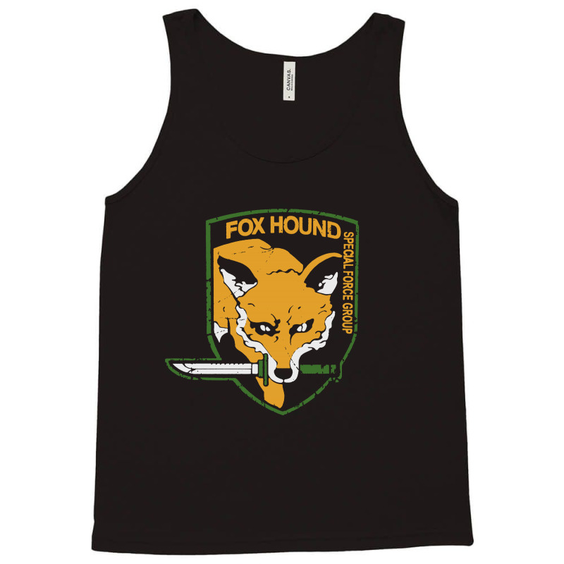 Metal Gear Solid Fox Hound Tank Top by Creative Tees | Artistshot