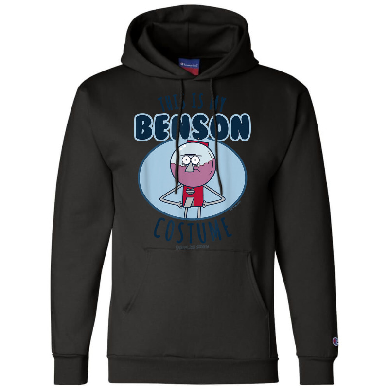 Regular Show Halloween This Is My Benson Costume T Shirt Champion Hoodie by maecopaharo | Artistshot