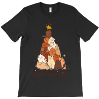 Merry Christmas Cute Christmas Cat Tree Merry Christmas Cute Christmas T-shirt | Artistshot