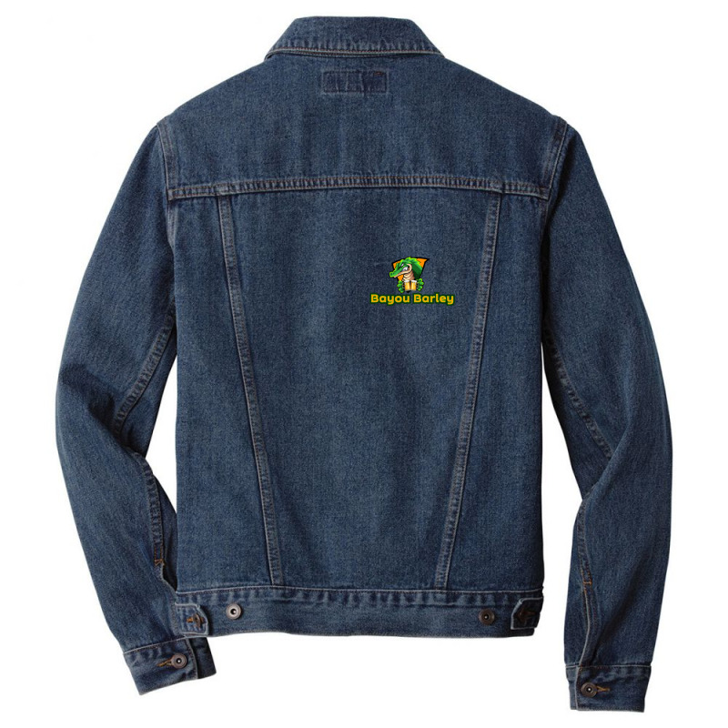 Bayou Barley Merchandise 1 Men Denim Jacket | Artistshot