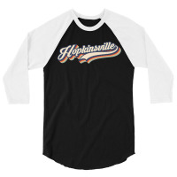 I Love Hopkinsville City Usa Retro Vintage 3/4 Sleeve Shirt | Artistshot