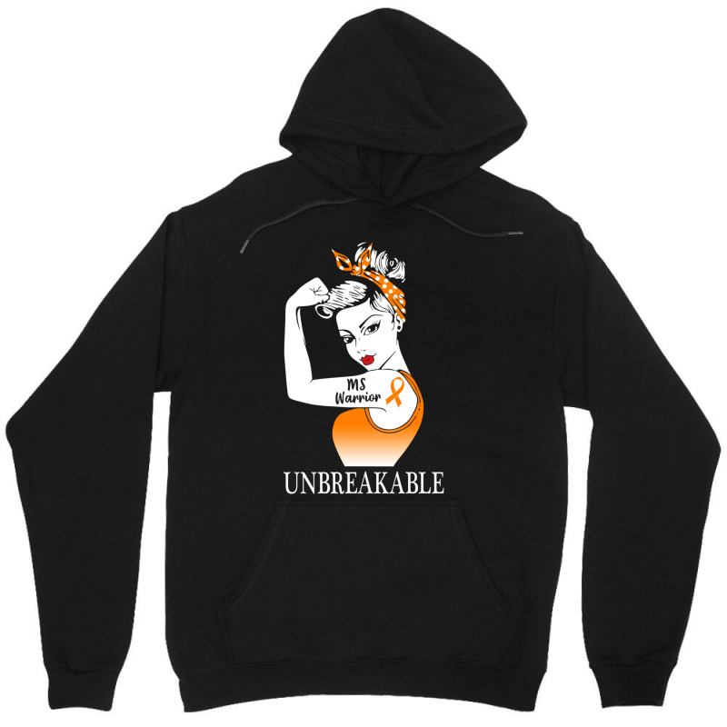 Multiple Sclerosis Warrior Unbreakable Ms Strong Women Unisex Hoodie | Artistshot