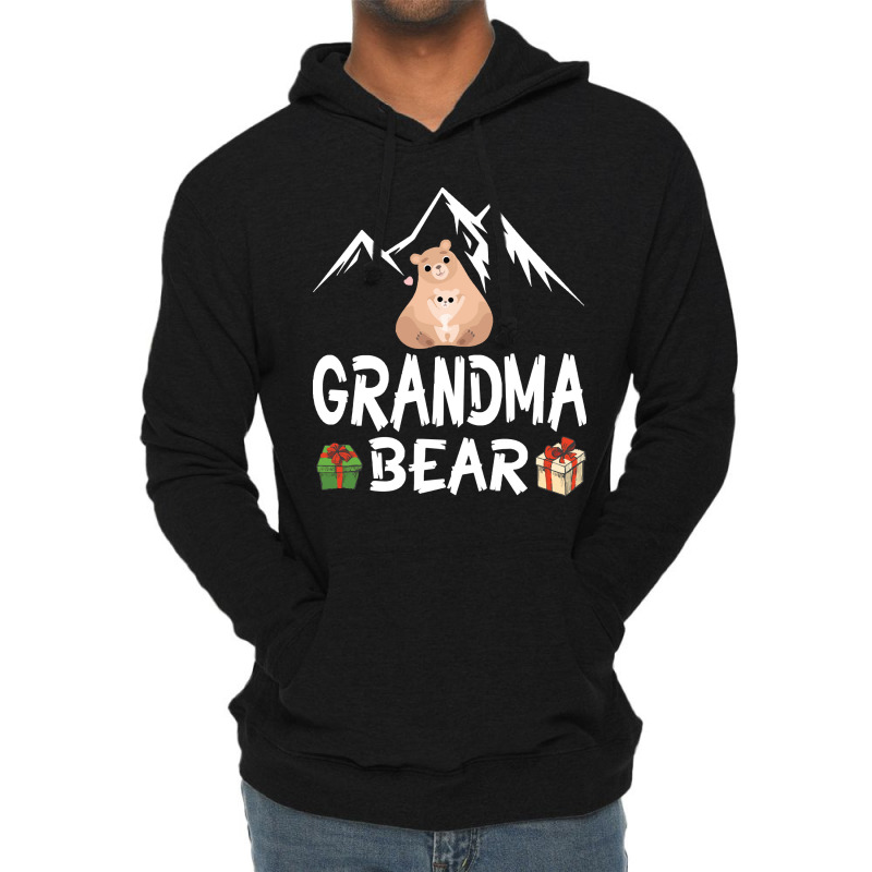 Merry Christmas Day To Me You Grandma Bears Hugging Together Merry Our Lightweight Hoodie by kerchingparticular | Artistshot