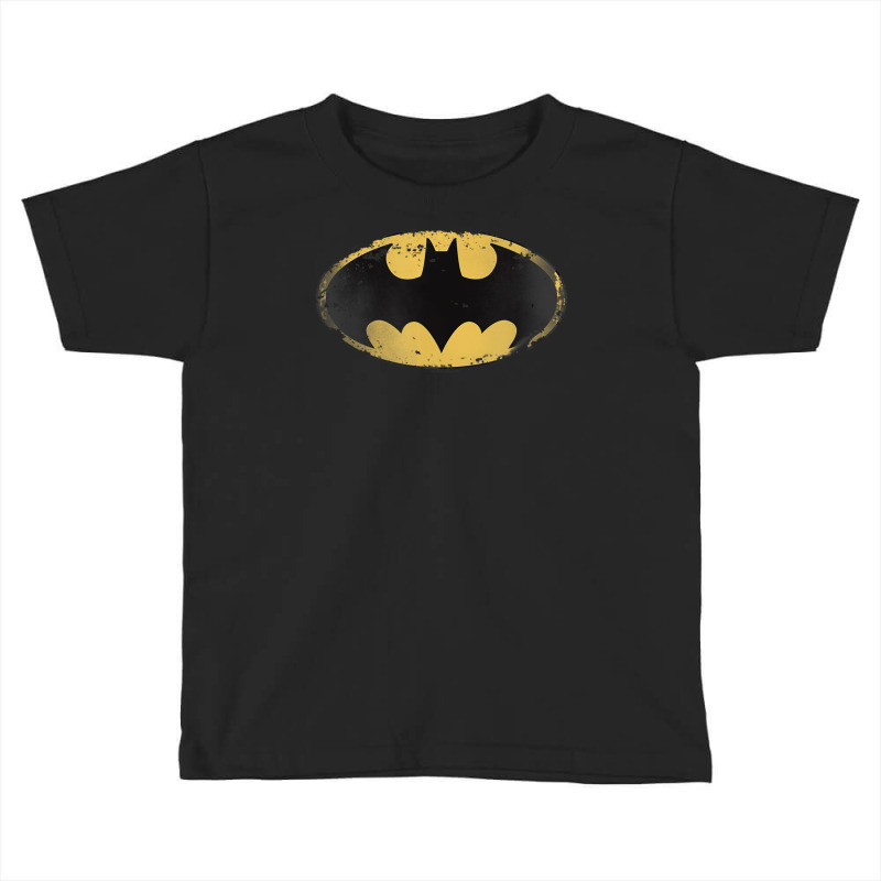 B.at.man Distressed Shield Toddler T-shirt by spacexdragonant | Artistshot