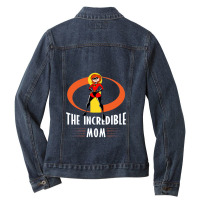 The Incredible Mom 1 Ladies Denim Jacket | Artistshot