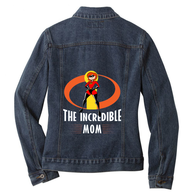 The Incredible Mom 1 Ladies Denim Jacket by cm-arts | Artistshot