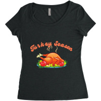 Turkey Season Women's Triblend Scoop T-shirt | Artistshot