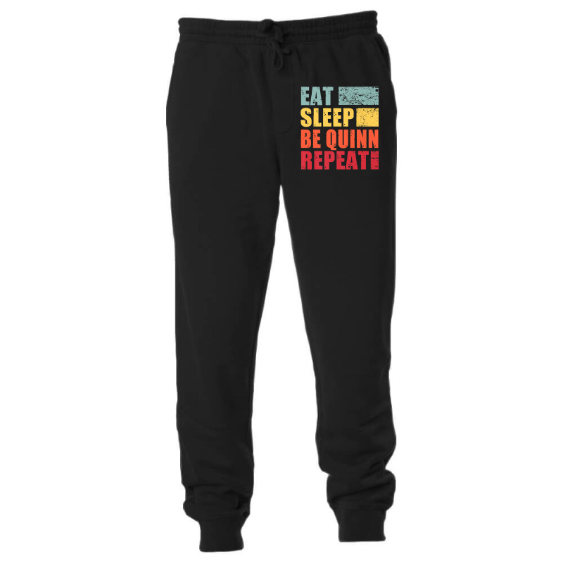 Personalised Name Eat Sleep Be Quinn Premium T Shirt Unisex Jogger | Artistshot