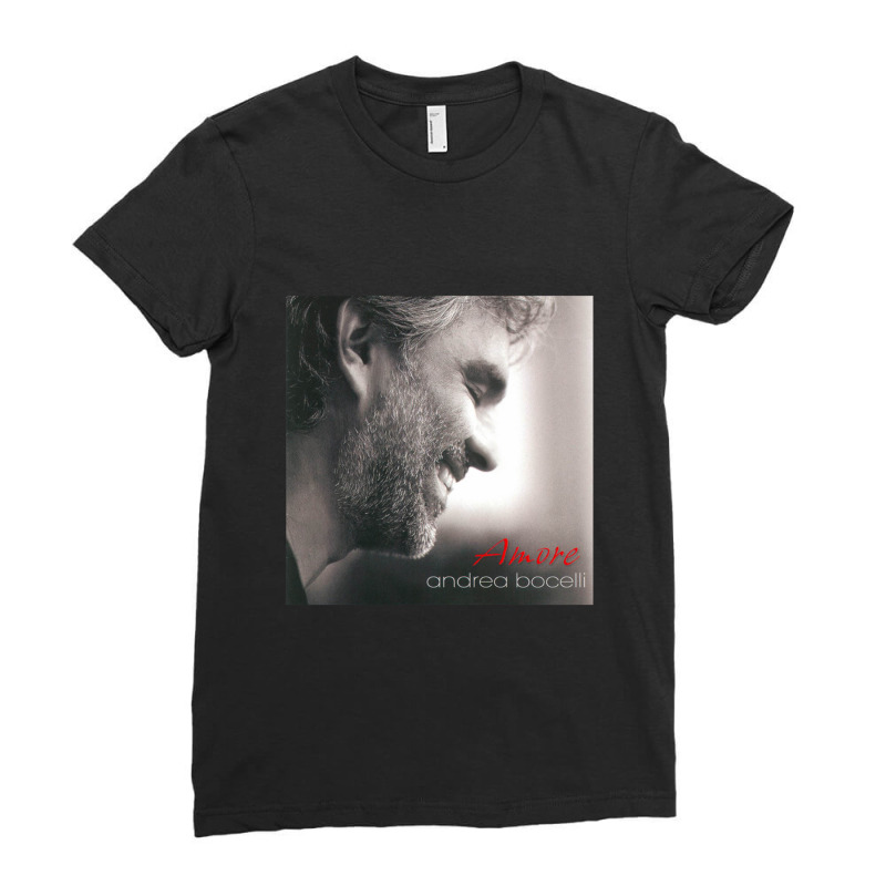 Andrea Bocelli Amor Ladies Fitted T-Shirt by cm-arts | Artistshot