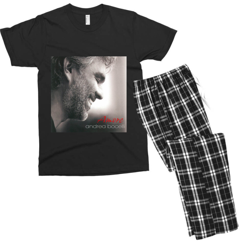 Andrea Bocelli Amor Men's T-shirt Pajama Set by cm-arts | Artistshot