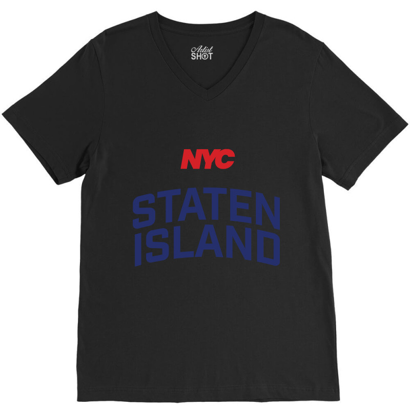 Staten Island-ivgmm V-Neck Tee by Kanmosrin52 | Artistshot