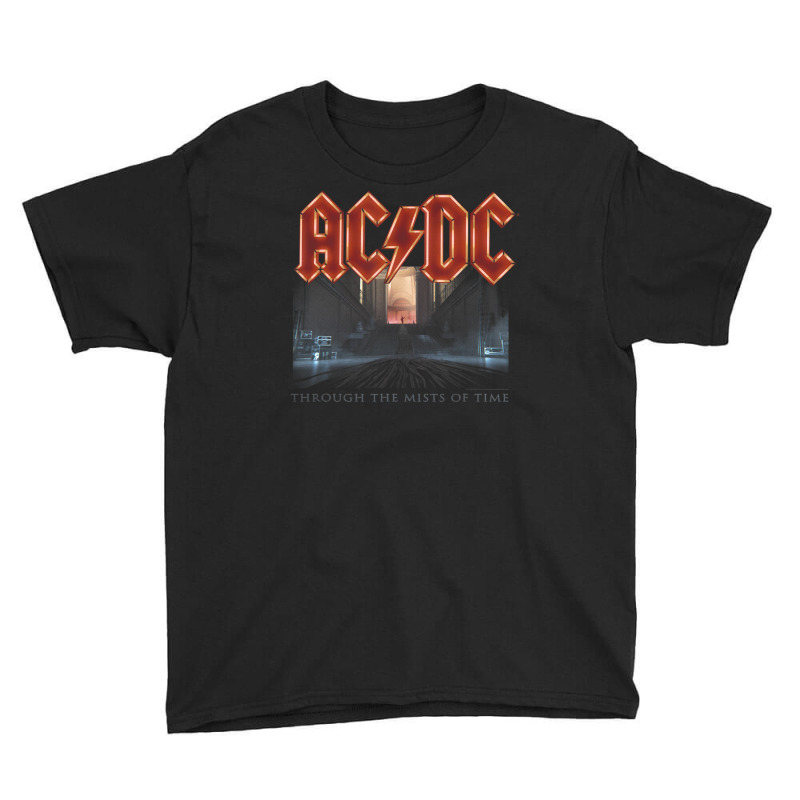 A.c.d.c Through The Mists Of Time Youth Tee by Spinachcasino | Artistshot