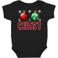 Chest Nuts Matching Chestnuts Funny Christmas Couples Chest T Shirt Baby Bodysuit | Artistshot