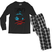 B.at.man Greatest Dad Men's Long Sleeve Pajama Set | Artistshot