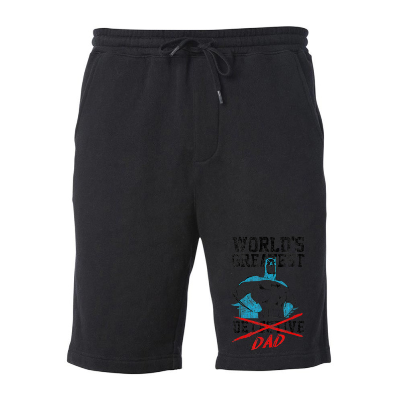 B.at.man Greatest Dad Fleece Short | Artistshot