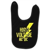 A.c.d.c Voltage Baby Bibs | Artistshot