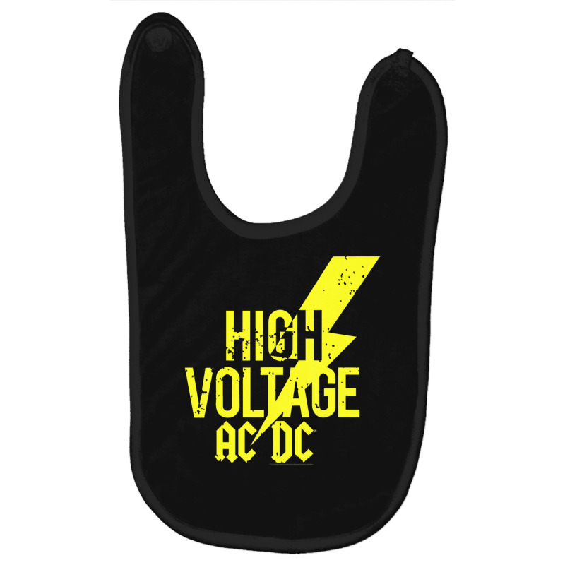 A.c.d.c Voltage Baby Bibs by Spinachcasino | Artistshot