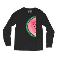 Watermelon  Shirt Watermelon Fruit Slice   2145 Long Sleeve Shirts | Artistshot