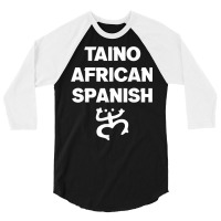 Taino African Spanish Puerto Rican Roots Puerto Rico Coqui T Shirt 3/4 Sleeve Shirt | Artistshot