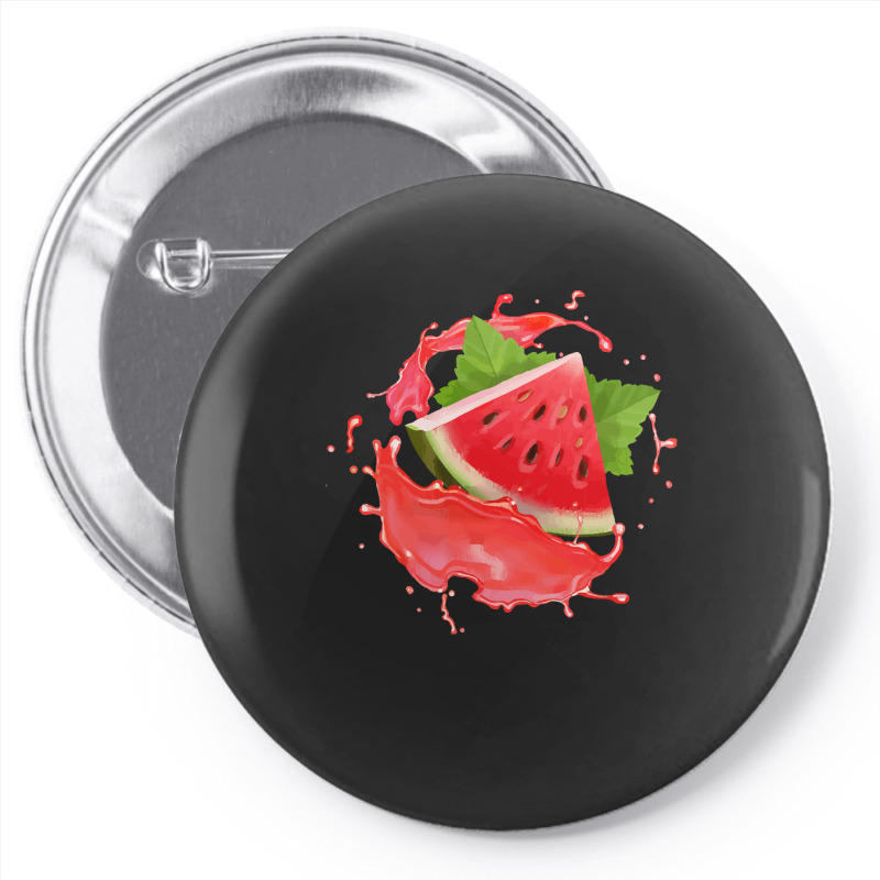 Watermelon  Shirt Watermelon Fruits Who Loves Juicy Watermelons   2150 Pin-back Button | Artistshot