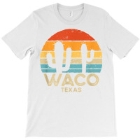 Retro Sunset Waco Texas T Shirt T-shirt | Artistshot