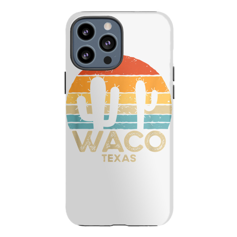 Retro Sunset Waco Texas T Shirt Iphone 13 Pro Max Case | Artistshot