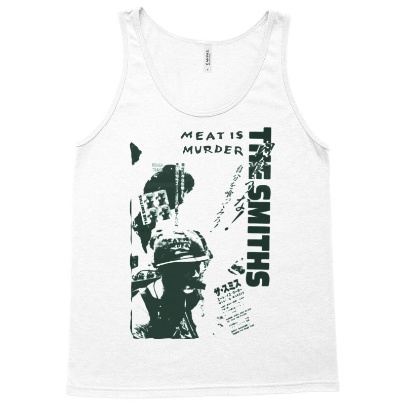 The Smiths - Meat Is Murder (japanese) (green Variant) Tank Top by AYESHAJOHNSON | Artistshot