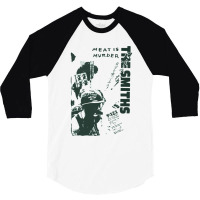 The Smiths - Meat Is Murder (japanese) (green Variant) 3/4 Sleeve Shirt | Artistshot