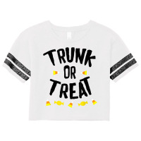 Christian Halloween Trunk Or Treat Church Scorecard Crop Tee | Artistshot