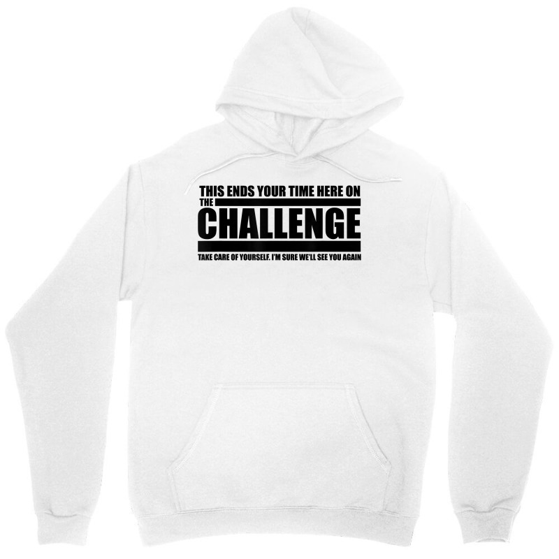 The Take Care Of Yourself Challenge Quote T Shirt Unisex Hoodie | Artistshot