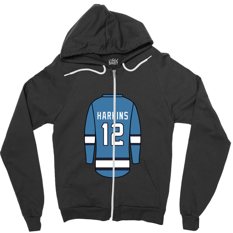 Jansen Harkins Alternate Jersey Zipper Hoodie | Artistshot