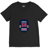 Jansen Harkins Alternate Jersey 1 V-neck Tee | Artistshot