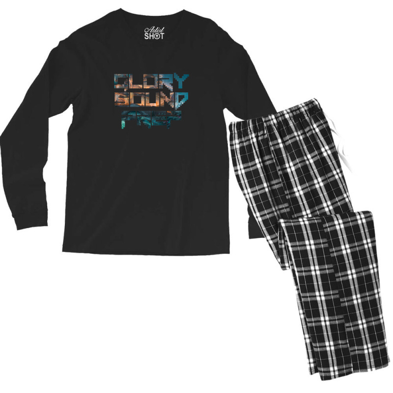 Glory Sound Prep Album Classic Men's Long Sleeve Pajama Set | Artistshot