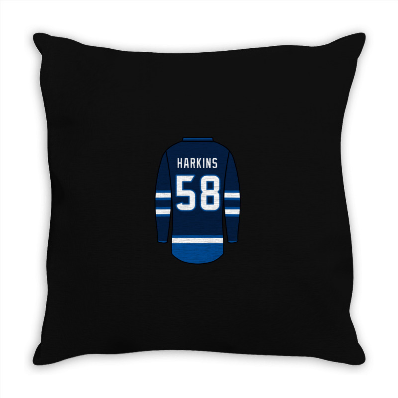 Jansen Harkins Jersey Throw Pillow | Artistshot