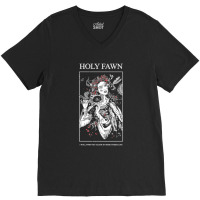 Holy Moly Fawn V-neck Tee | Artistshot