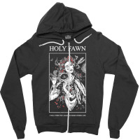 Holy Moly Fawn Zipper Hoodie | Artistshot