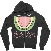 Watermelon  Shirt Watermelon Melon Lover Boho Minimal Watermelon Slice Zipper Hoodie | Artistshot