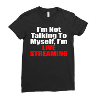 Live Streaming Streamer Gift Ladies Fitted T-shirt | Artistshot