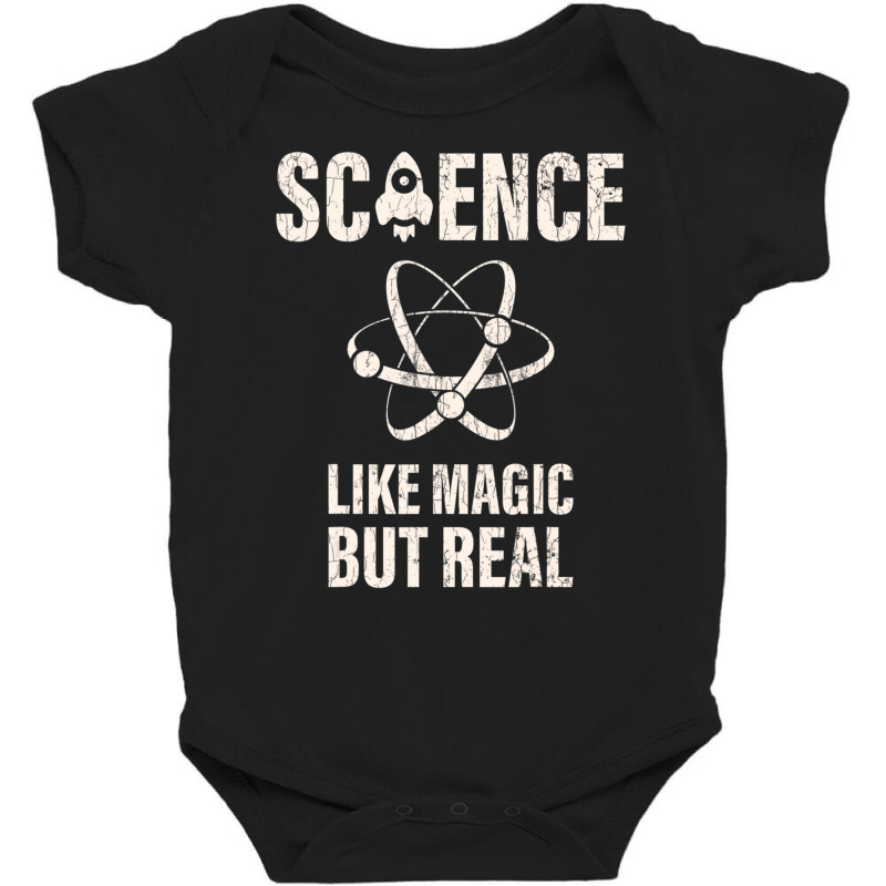 Science Like Magic But Real Women Kids Scientist Baby Bodysuit by cm-arts | Artistshot