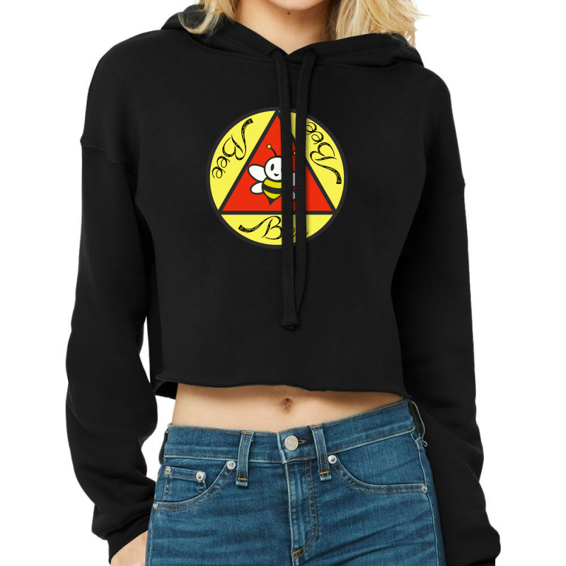 Bee Cropped Hoodie | Artistshot