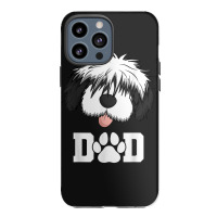 Sheepadoodle Dad Father Gift Idea For Father's Day Iphone 13 Pro Max Case | Artistshot