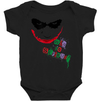 B.at.man Dark K.night Jo.ker Too Serious Baby Bodysuit | Artistshot