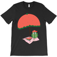 Watermelon  Shirt Watermelon On Vacation   2170 T-shirt | Artistshot