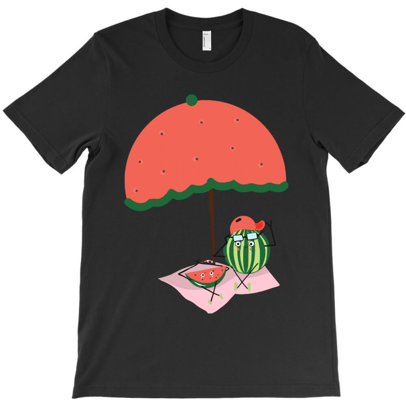 Watermelon  Shirt Watermelon On Vacation   2170 T-shirt | Artistshot