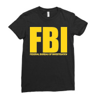 Fbi Federal Bureau Of Investigation Classic Sweatshirt Ladies Fitted T-shirt | Artistshot