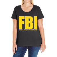 Fbi Federal Bureau Of Investigation Classic Sweatshirt Ladies Curvy T-shirt | Artistshot