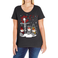 Faith Hope Love Snowman Jesus Dandelion Christian Christmas T Shirt Ladies Curvy T-shirt | Artistshot